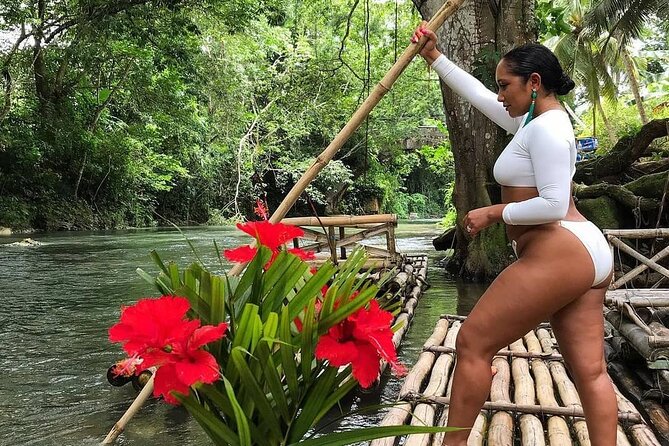 #1 Bamboo Rafting With foot Massage - Boarding the 30-Foot Bamboo Raft