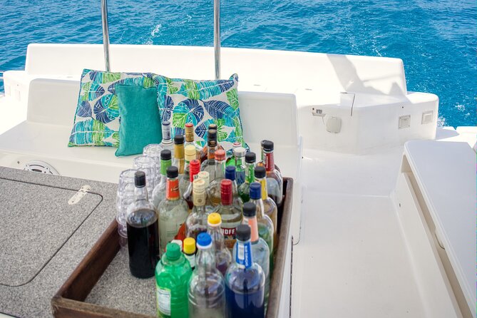2.5hr Private Catamaran Cruise with Snorkeling, Bar, Food - Doctor’s Cave Beach from the Water