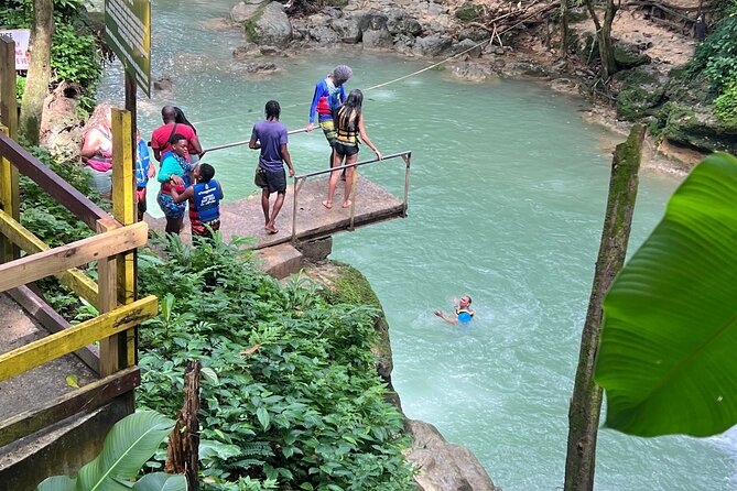 2-in-1 Nature Thrill – Blue Hole + Dunn’s River Experience - Safety, swimming, and physical effort