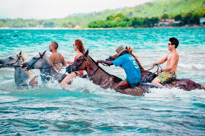 4 Activities Combo Boat Tour with ATV Montego Bay - The catamaran finish, drinks, and sunset possibility