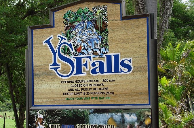 Appleton Estate Rum & Ys Falls private Transportation - YS Falls: seven cascades and natural swimming pools