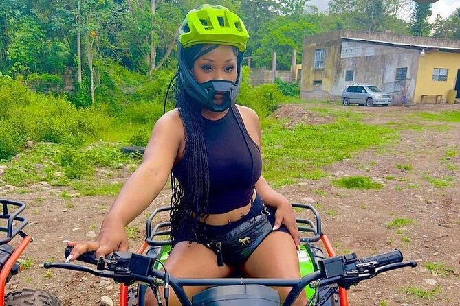 ATV Adventure at River Ryder Adventure Park Kingston Jamaica - River crossings and views along the route