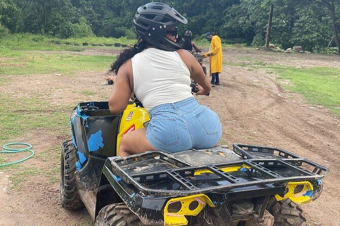 ATV Adventure at River Ryder Adventure Park Kingston Jamaica - Wishing River adds value after the ride