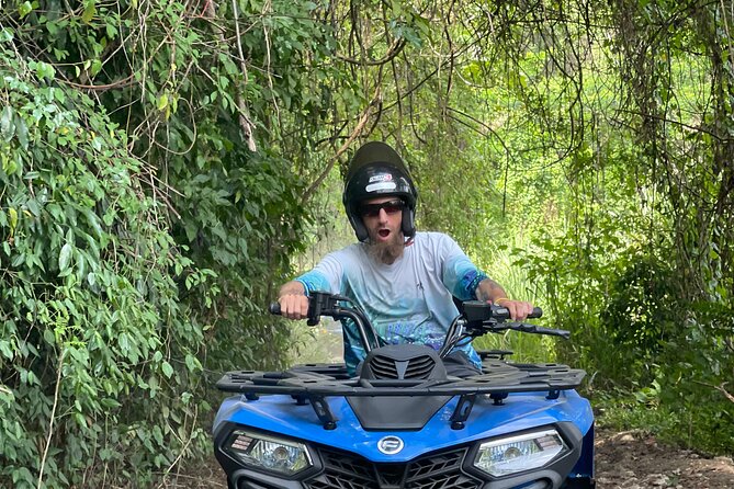 ATV and Zipline Combo from Montego Bay with Transportation - The ATV ride through countryside and river areas