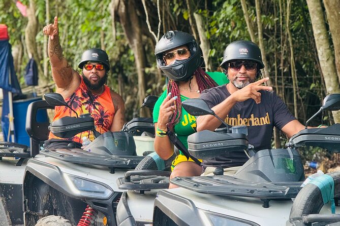 ATV Bamboo Rafting and Horseback Riding in Montego Bay - Bamboo rafting slows the pace