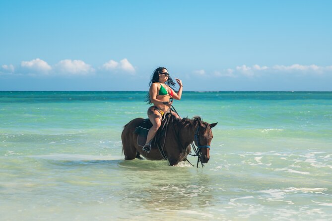 ATV, Bamboo Rafting, Horseback Ride Guided Tour from Montego Bay - Horseback riding and swimming in St. Ann’s Bay