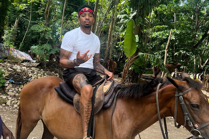 ATV , Bamboo Rafting & Horseback Ride Tour From Montego Bay - ATV riding through Jamaica’s countryside