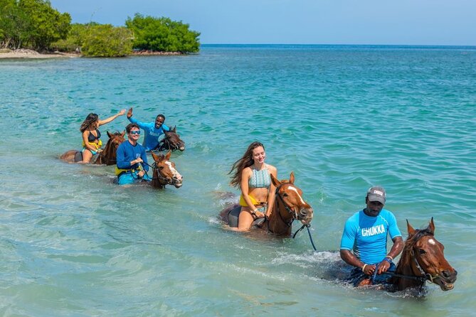 ATV Blue Hole Rafting and Horseback Ride from Montego Bay 4in1 - The human side of the service