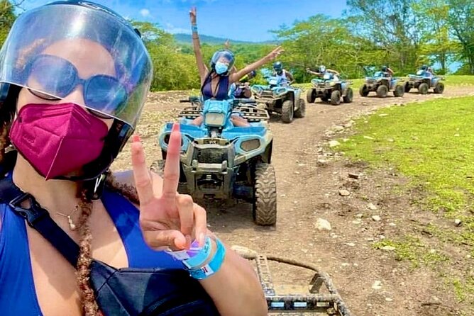 ATV Guided Tour including Transportation from Montego Bay - One hour on Jamaica’s rougher trails