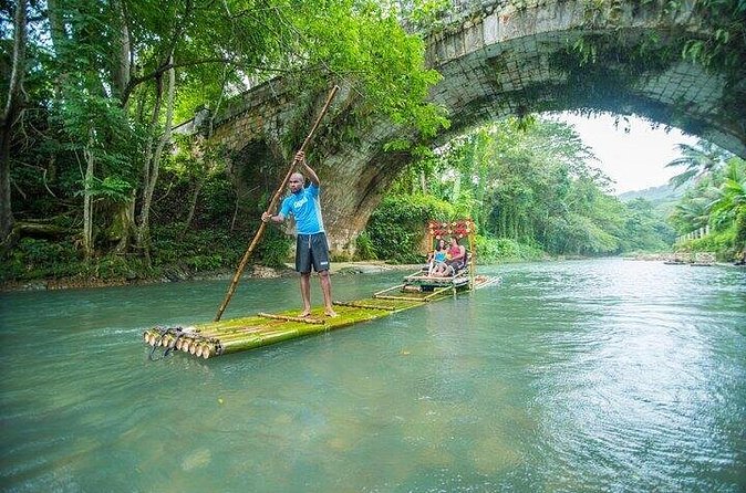 ATV, Horseback Riding, Bamboo Rafting & Blue Hole Tour Ocho Rios - Finishing at Blue Hole’s turquoise pools