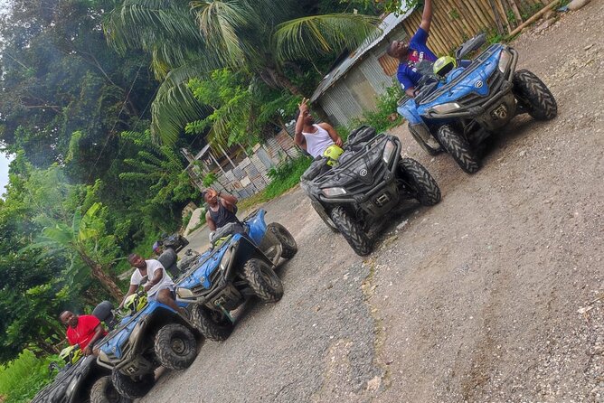 ATV Jungle Ride and Sunset at Rick’s Cafe from Montego Bay - Getting ready for the jungle ATV trail