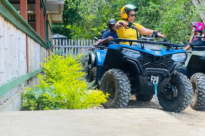 ATV Tour, Limestone Bamboo Rafting and Transportation - Two sides of Jamaica in one half-day