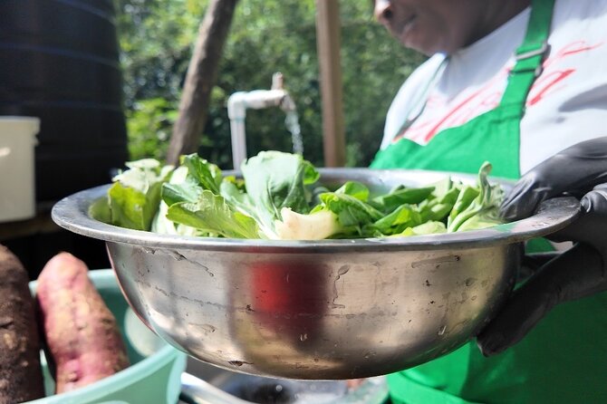 Authentic Jamaican Cooking Experience in the Mountain from mobay - Cooking over an outdoor wood fire