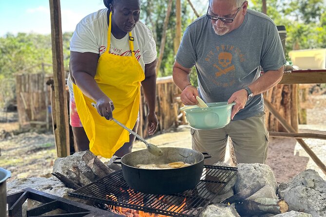 Authentic Jamaican Cooking Experience in the Mountain from mobay - Learning from produce grown on the farm