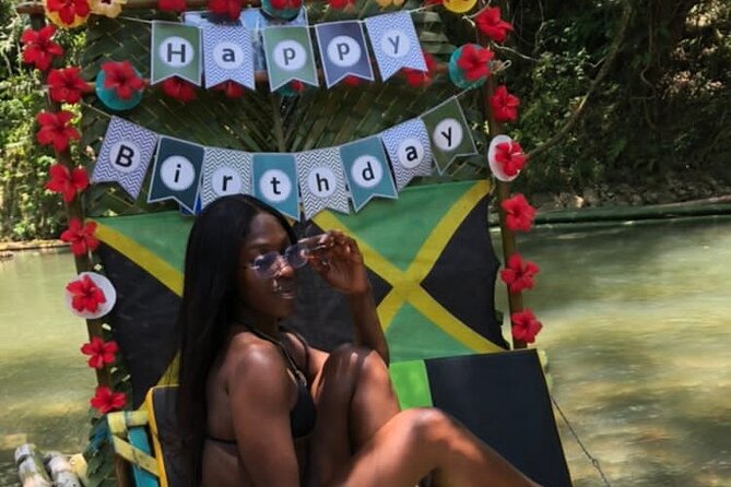 Bamboo Rafting and Catamaran Cruise Party Boat Tour Montego Bay - Great River bamboo rafting at Lethe