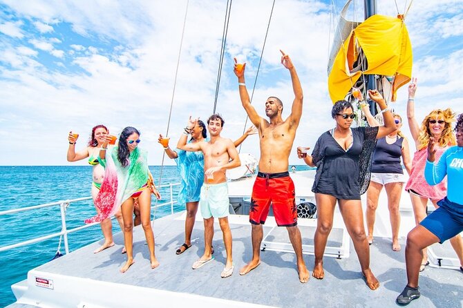 Bamboo Rafting and Catamaran Cruise Party Boat Tour Montego Bay - Transportation and timing concerns