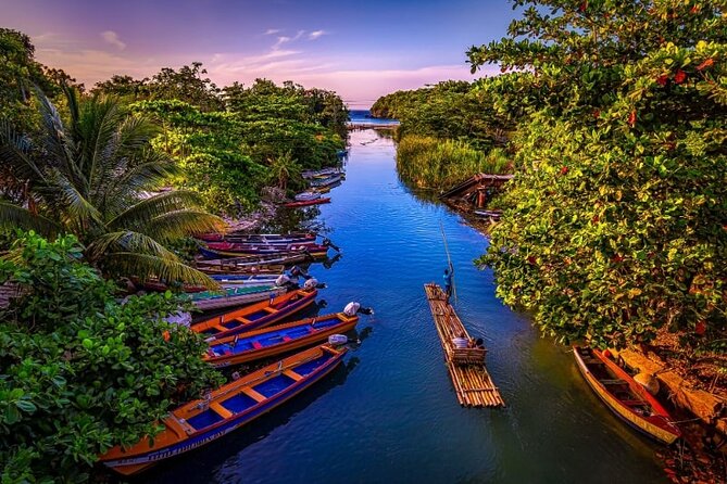 Bamboo rafting and Horseback ridding - Jamaican culture along the way