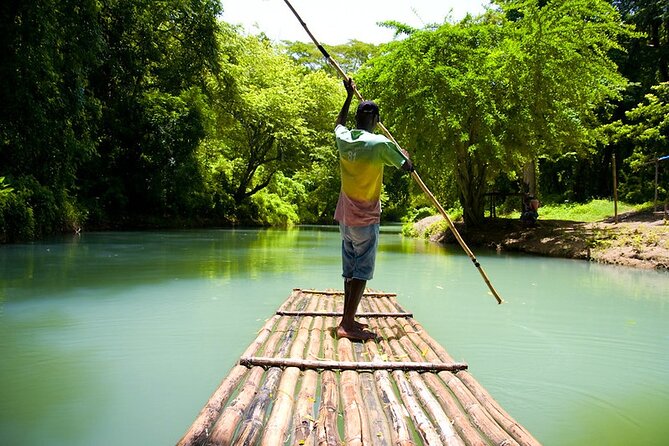 Bamboo rafting and Horseback ridding - Drifting down the White River for one hour
