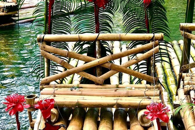 Bamboo Rafting and Limestone Foot Massage Private Tour - What the 90-minute river ride is really like