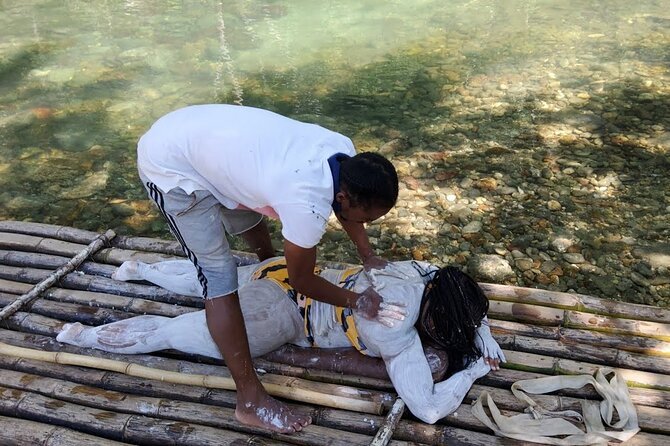 Bamboo Rafting and Limestone Massage in Montego Bay - The limestone foot massage