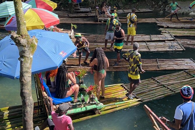 Bamboo Rafting and Rick's Café Experience from Montego Bay - Food, reggae, and the sunset hour