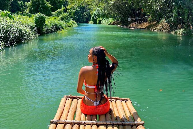 Bamboo Rafting at Martha Brae River & Lunch At Scotcheis - Miss Martha’s Herb Garden Adds Local Context