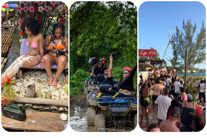 Bamboo Rafting, ATV and Ricks Café in Jamaica Tour - Key points at a glance