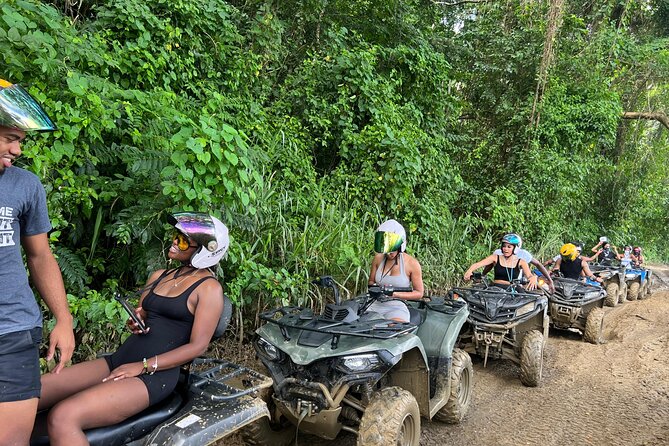 Bamboo Rafting, ATV and Ricks Café in Jamaica Tour - The Great River by bamboo raft