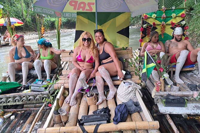 Bamboo Rafting Experience in Jamaica - Swimming is available if you want it