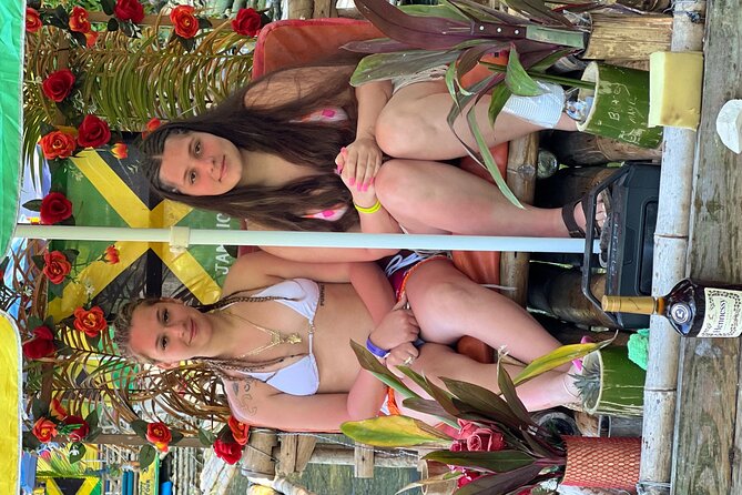 Bamboo Rafting & Horseback -dunns river Transportation Included - Horseback riding through fields and across rivers