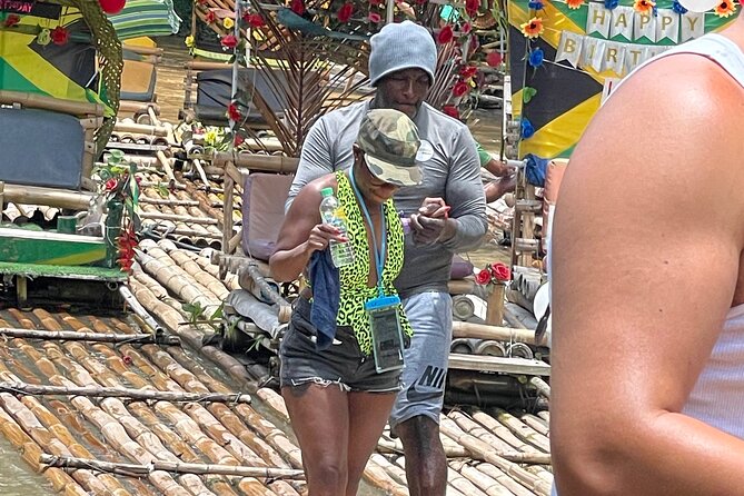 Bamboo Rafting w/ Limestone Massage Montego Bay Jamaica - Timing, Communication, and the Food Stop