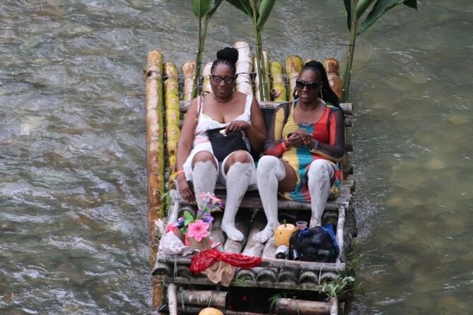 Bamboo rafting with Limestone Foot Massage free rum taste - The Usain Bolt stop needs a clearer explanation