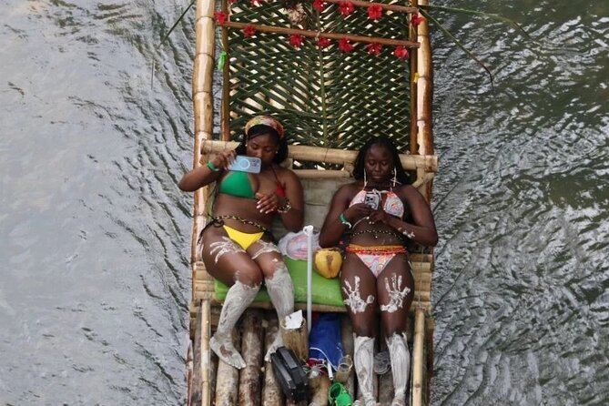 Bamboo rafting with Limestone Foot Massage free rum taste - What the transport service adds