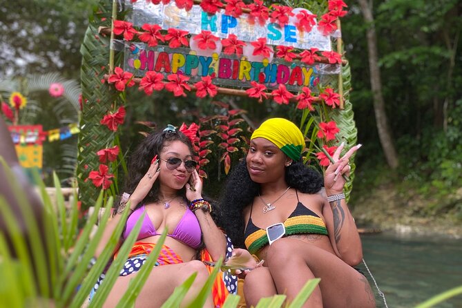 Bamboo Rafting with Limestone Foot Massage Montego Bay - Arriving at the Lethe River