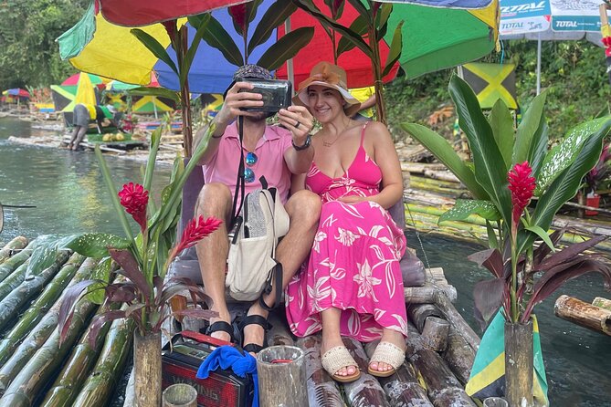 Bamboo Rafting with Limestone Foot massage then Margaritaville. - From Montego Bay to the Lethe countryside
