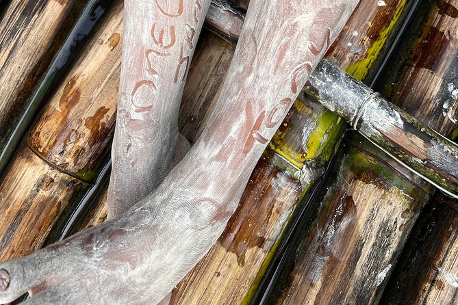 Bamboo rafting with limestone massage - The personal service factor