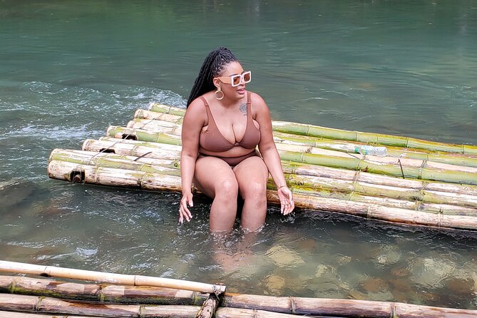 Bamboo Rafting with Limestone Massage at Lethe - Limestone massage beside the river