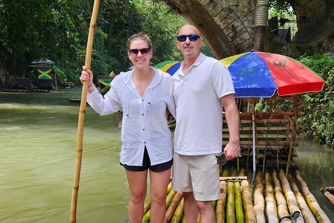 Bamboo River Rafting & Foot Massage In Montego Bay - The Limestone Foot Massage During the Ride