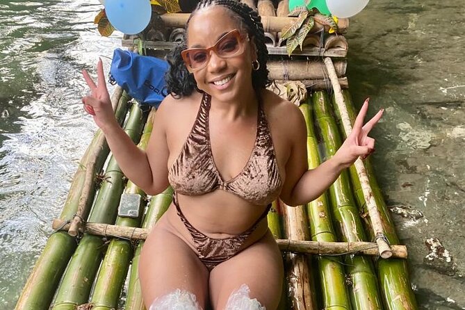 Bamboo River Rafting & horse back riding in Montego Bay - Great River rafting at Lethe