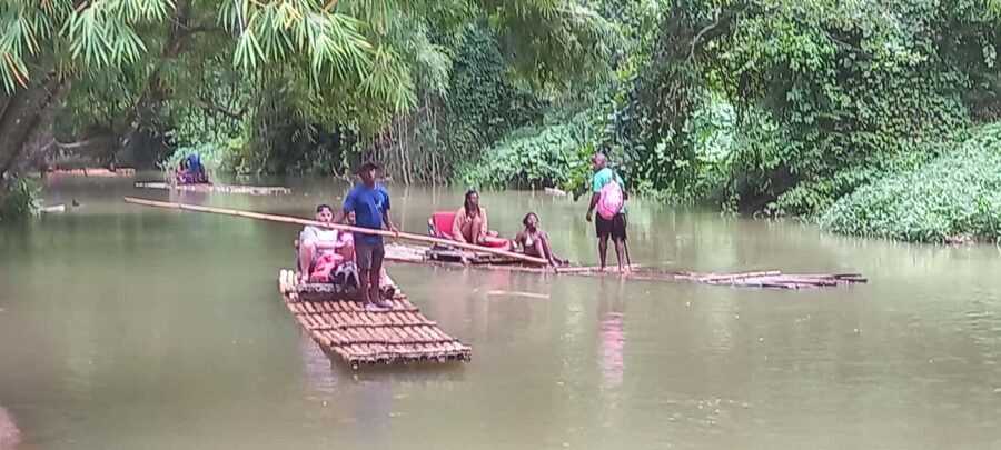 Bamboo River Rafting & Lime Stone Foot Massage - From Montego Bay Hotel Pickup to Lethe River