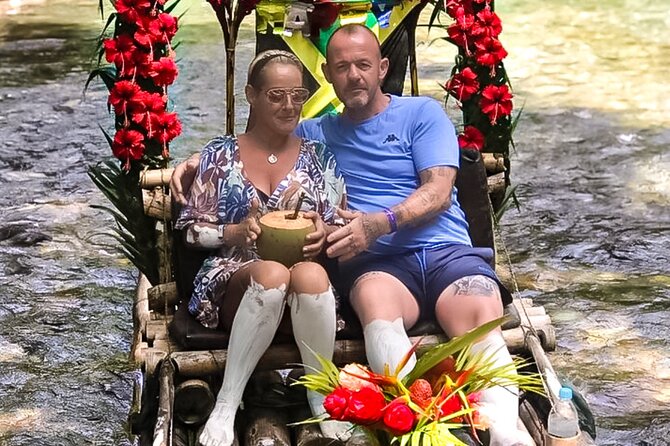 Bamboo River Rafting Limestone Foot Massage & Bottle of Rum Punch - Leaving Montego Bay for Lethe and the Great River