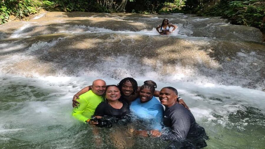 Benta River & Falls Private Tour From Montego Bay/Negril - Swimming, sitting, and taking your time