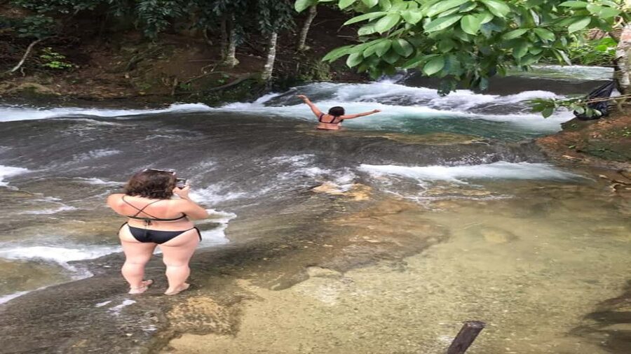 Benta River & Falls Private Tour From Montego Bay/Negril - Arriving at a family-owned river property