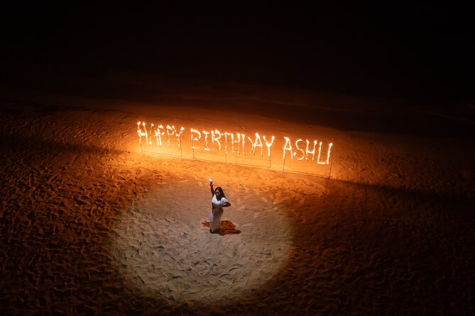 Birthday Fire Show experience in Montego Bay - Photo and Video Packages: What You Receive
