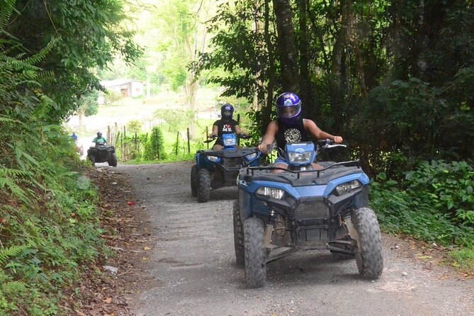 Blue Hole and Atv with lunch Stop from Montego Bay and Falmouth - The 9:00 a.m. start and the ride inland
