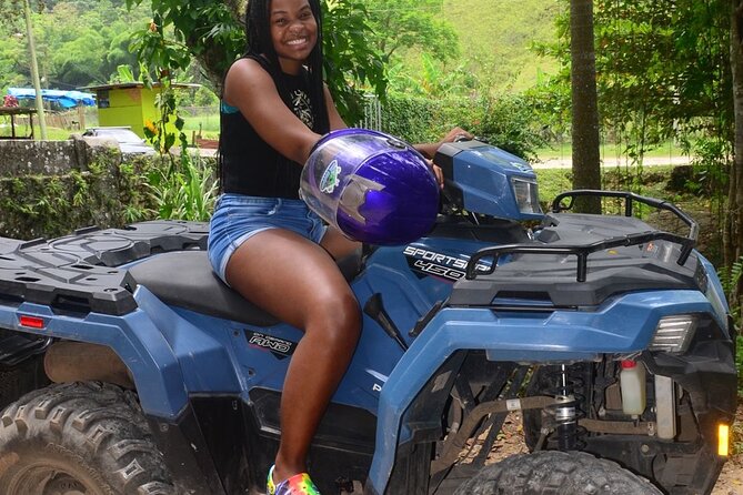 Blue Hole and Atv with lunch Stop from Montego Bay and Falmouth - One hour on the wet and wild ATV route