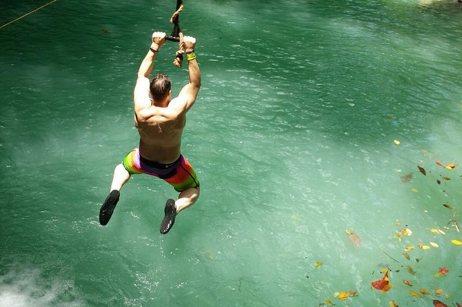 Blue Hole and Dunn's River Falls from Montego Bay - Blue Hole: pools, ropes, and a wilder feel