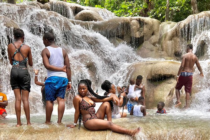Blue Hole and Dunn's River Tour (Entrance Fees Not Included) - Dunn’s River Falls, a climb beside the Caribbean