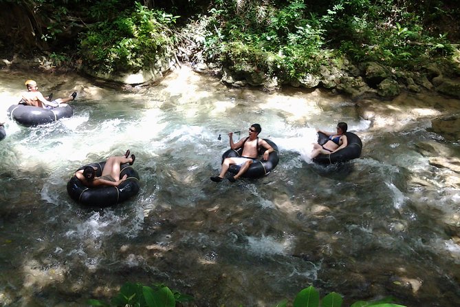 Blue Hole and River Tubing from Montego Bay - Lunch, jerk food, and the craft market