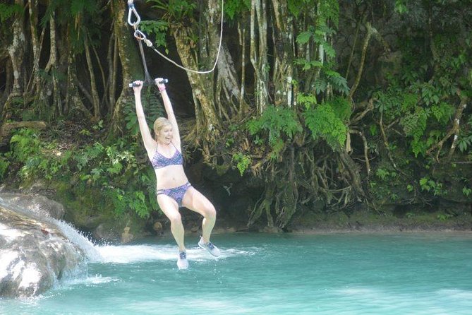 Blue Hole and Secret Falls plus Dunn's River Falls Combo Tour - Private transport makes the long day easier